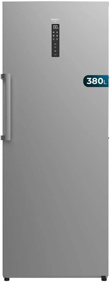 Cecotec, Réfrigérateur, 380L, 1950W, technologie Inverter, Argenté