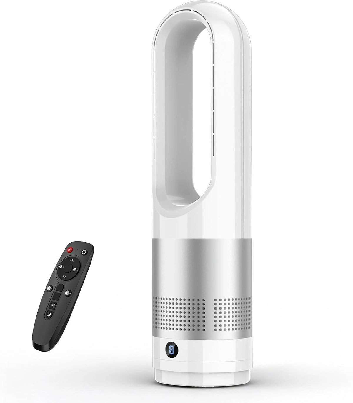 IERAKOR, Ventilateur, avec télécommande, fonctionnement silencieux