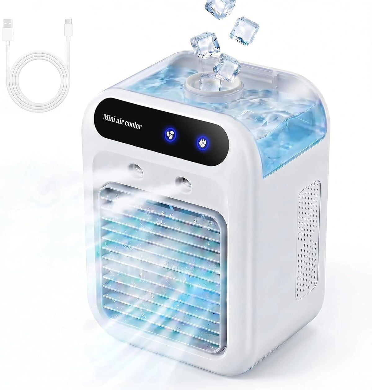 Climatiseur, fonctionnement silencieux, format mobile