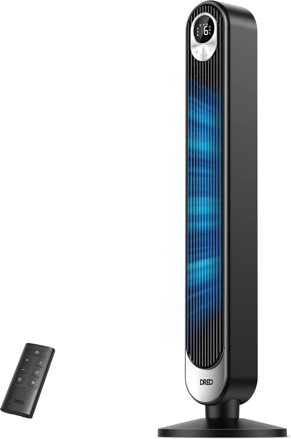 DREO, Ventilateur, 12H, avec télécommande, fonctionnement silencieux
