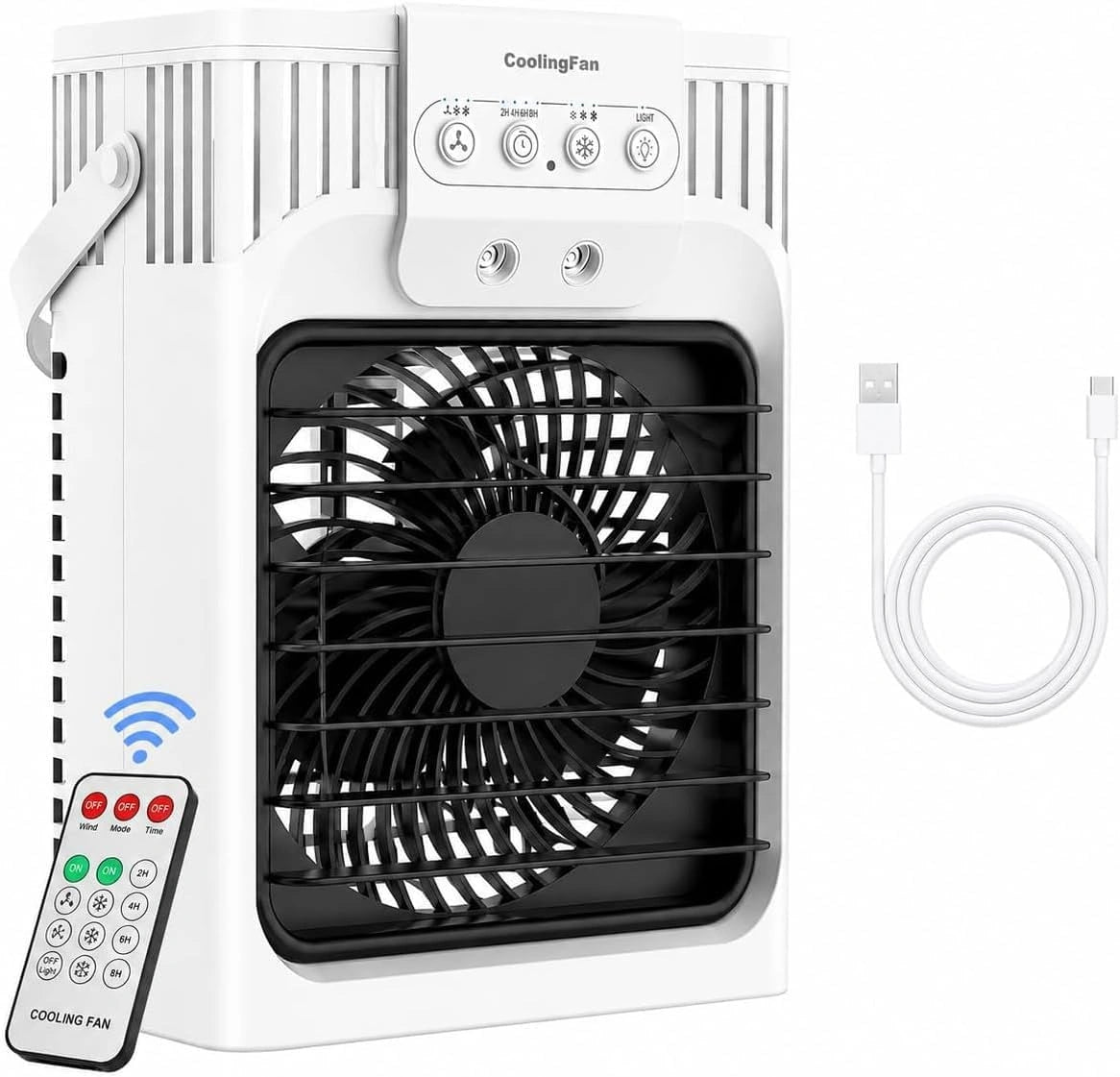 Climatiseur, 2-8H, avec télécommande, format mobile