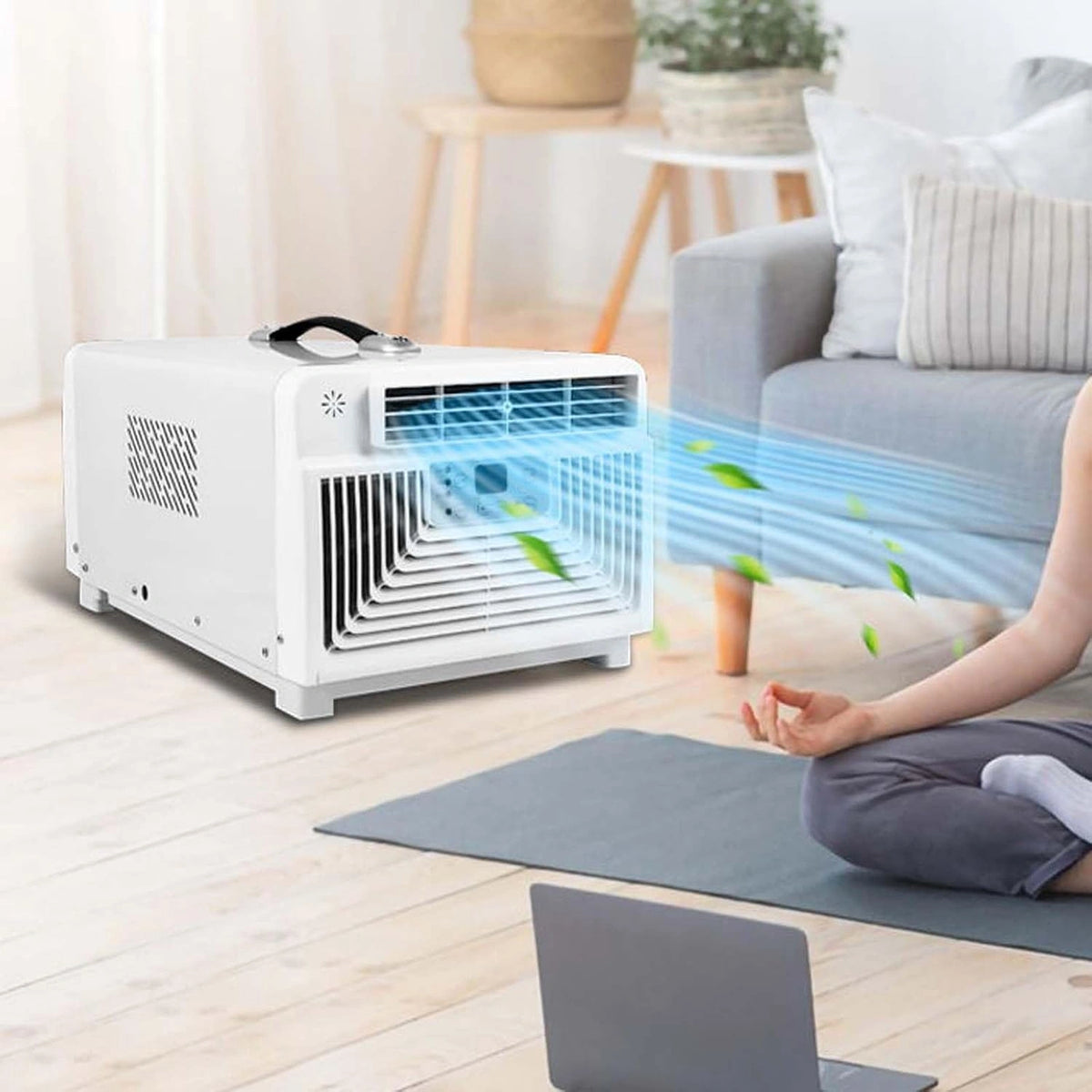 Climatiseur, 1-12, 110V, avec télécommande