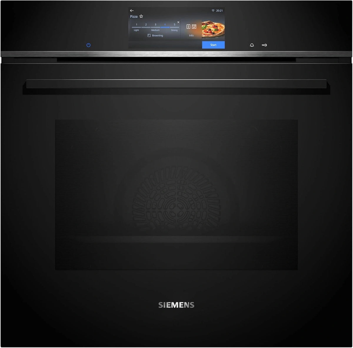 Siemens, Four électrique, HB778G9B1, 60 × 60 cm, Noir