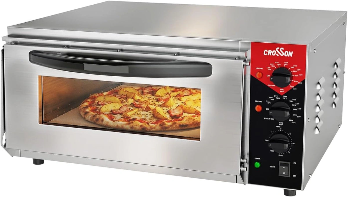 CROSSON, Four électrique, 50CM, 3000W, Argenté