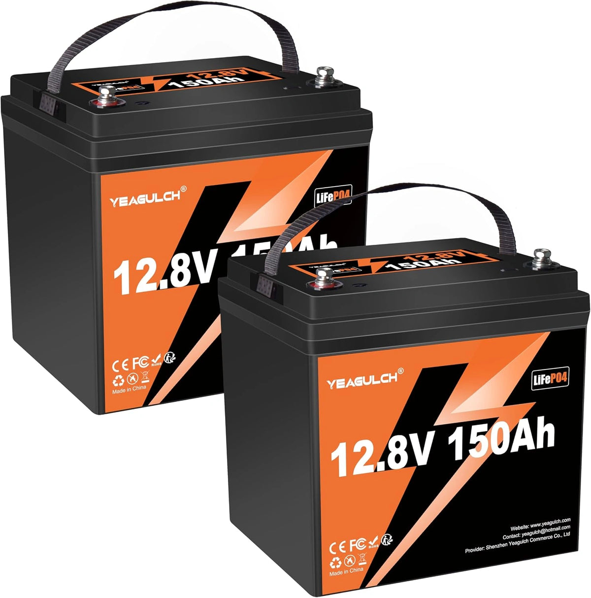 Yeagulch, Batterie, 100A, 12V