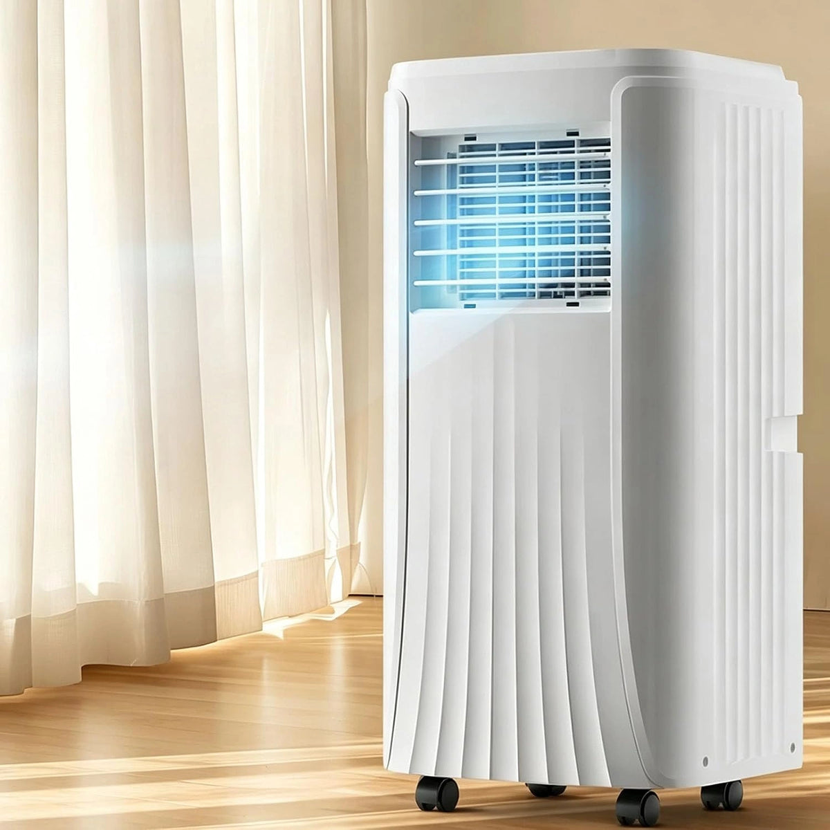 Btu, Climatiseur, 000 BTU, 9000BTU, refroidissement, format mobile