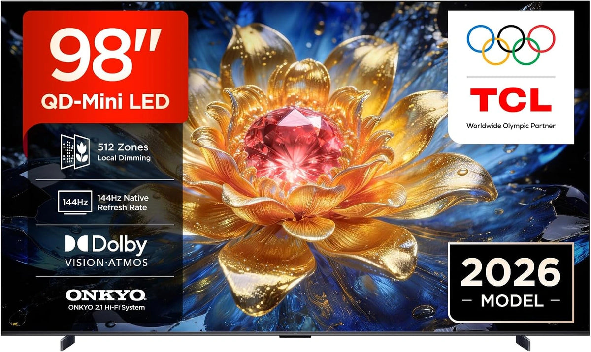 TCL, Téléviseur, 98T8D, 98 Pouces, connecté