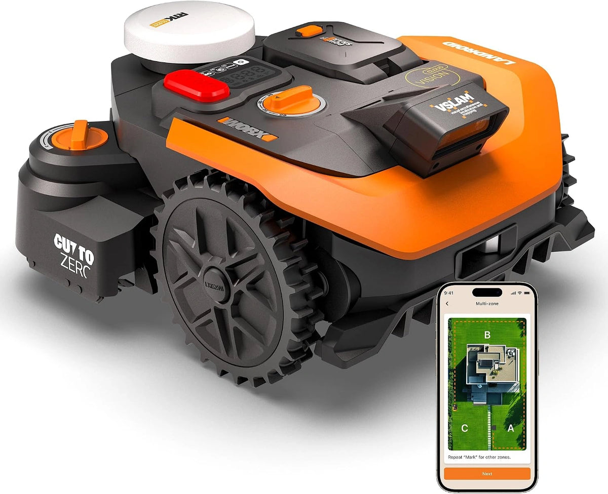 WORX, Robot tondeuse, 2WD