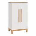 Armoire, avec rangement, coloris blanc, 70 x 120 cm, pour la chambre