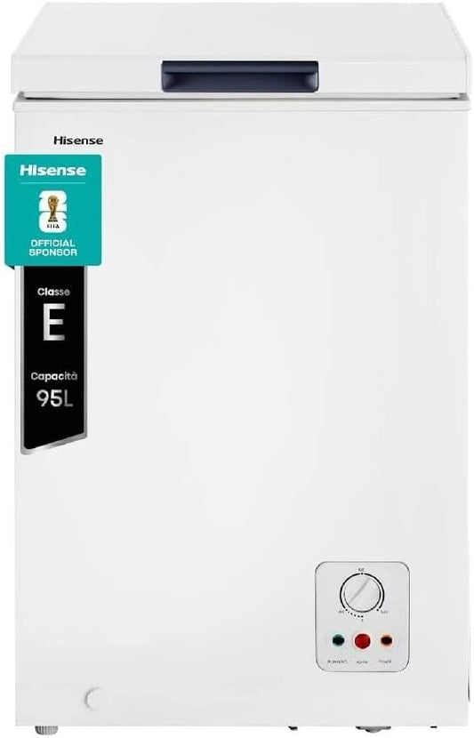 Hisense, Congélateur, MCF95E, 95 L, fonctionnement silencieux, Blanc