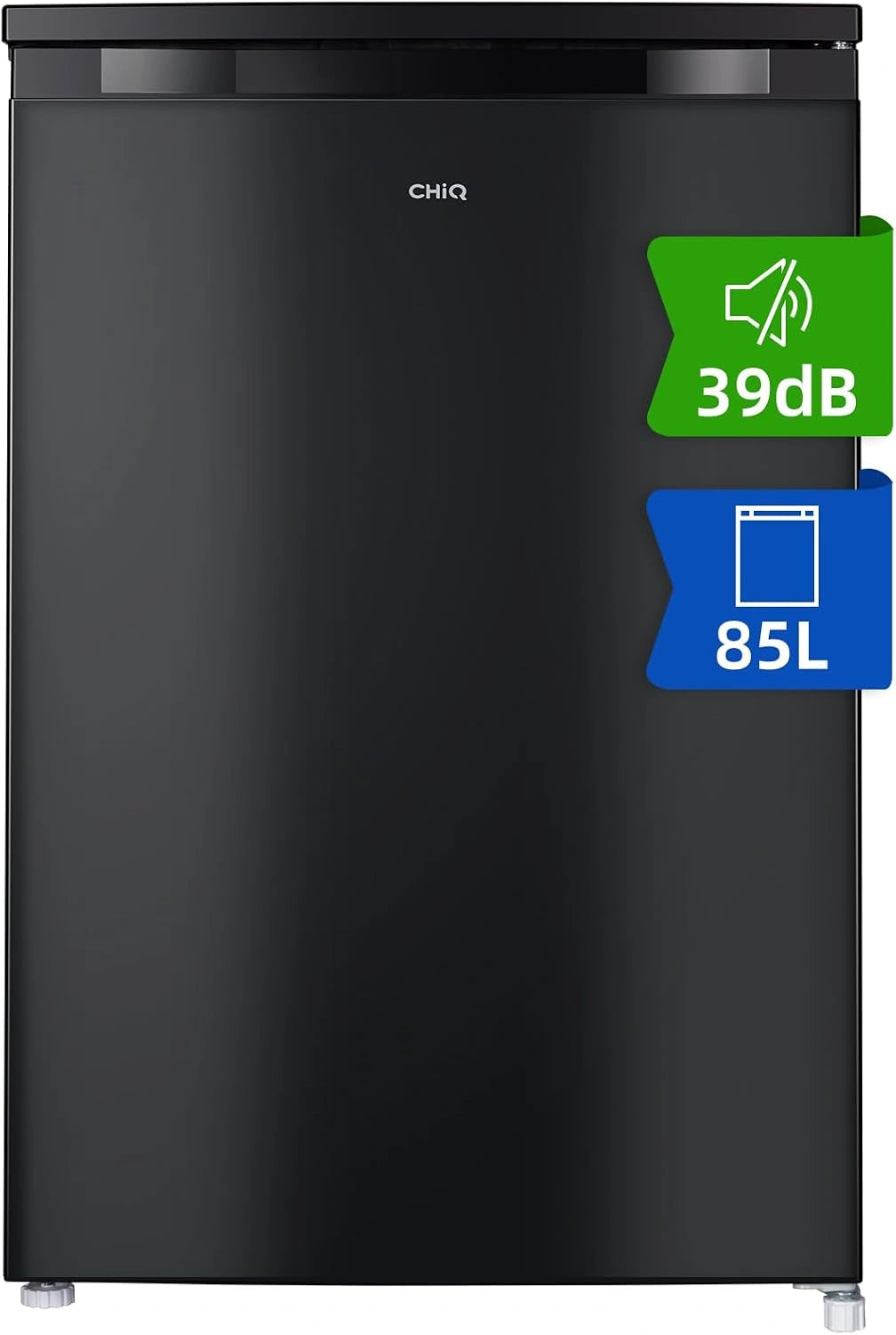 CHiQ, Congélateur, CSD90D4D, 85L, Noir