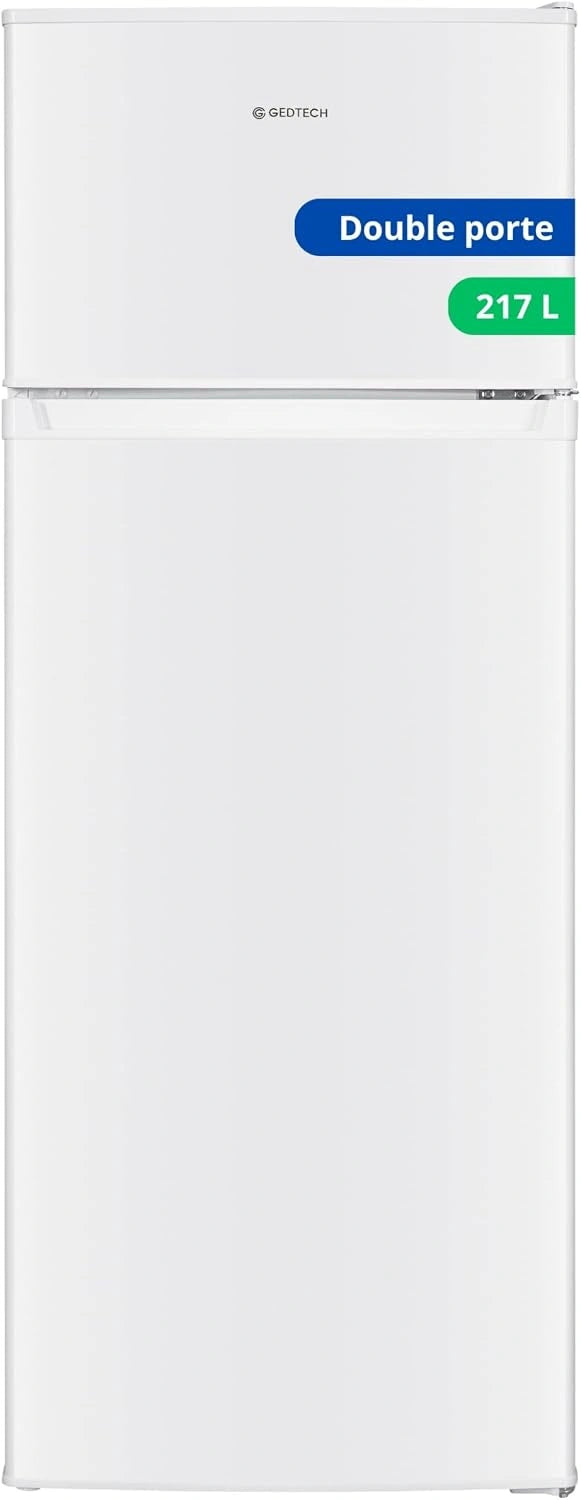 GEDTECH, Réfrigérateur, GE217DP, 217L, Blanc