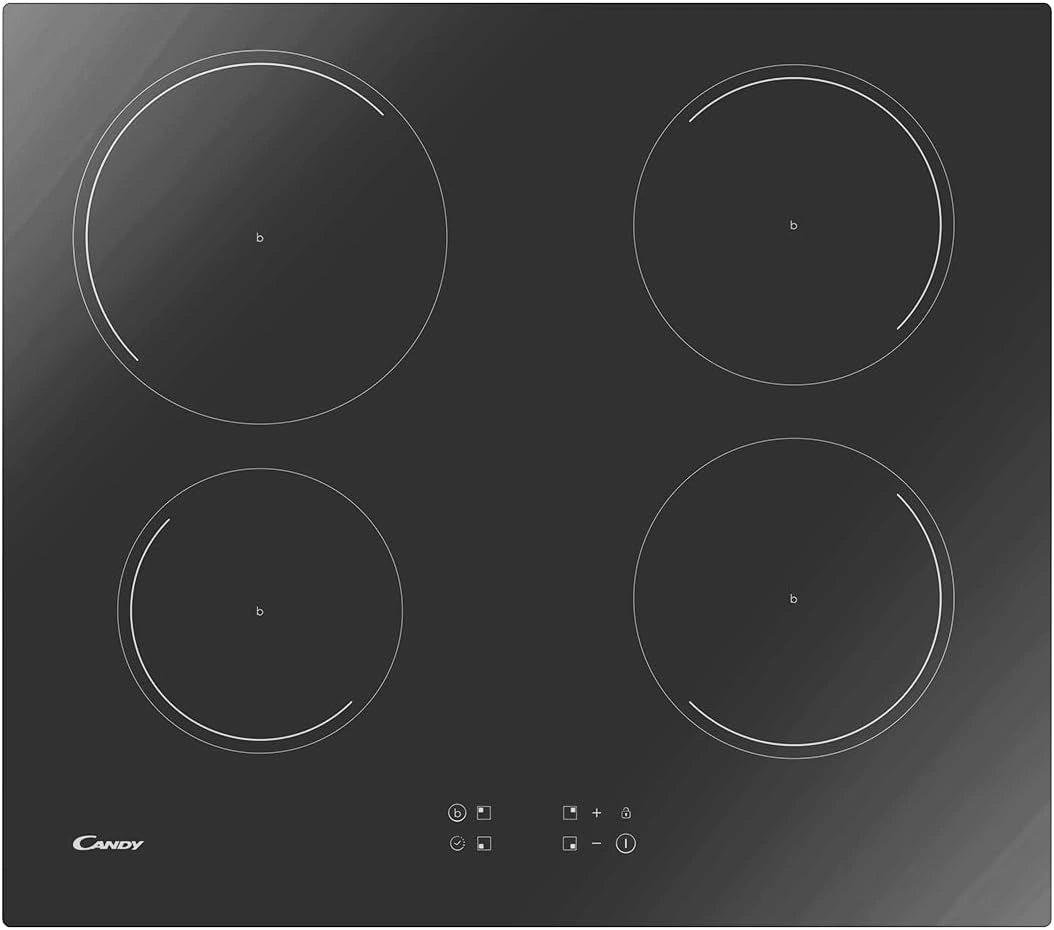 CANDY, Plaque de cuisson, 2600W, 7200 W, fonctionnement automatique