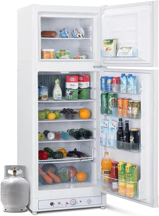 SMETA, Réfrigérateur, 265L, 220V, format mobile, Blanc