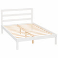 Lit, coloris blanc, pour la chambre