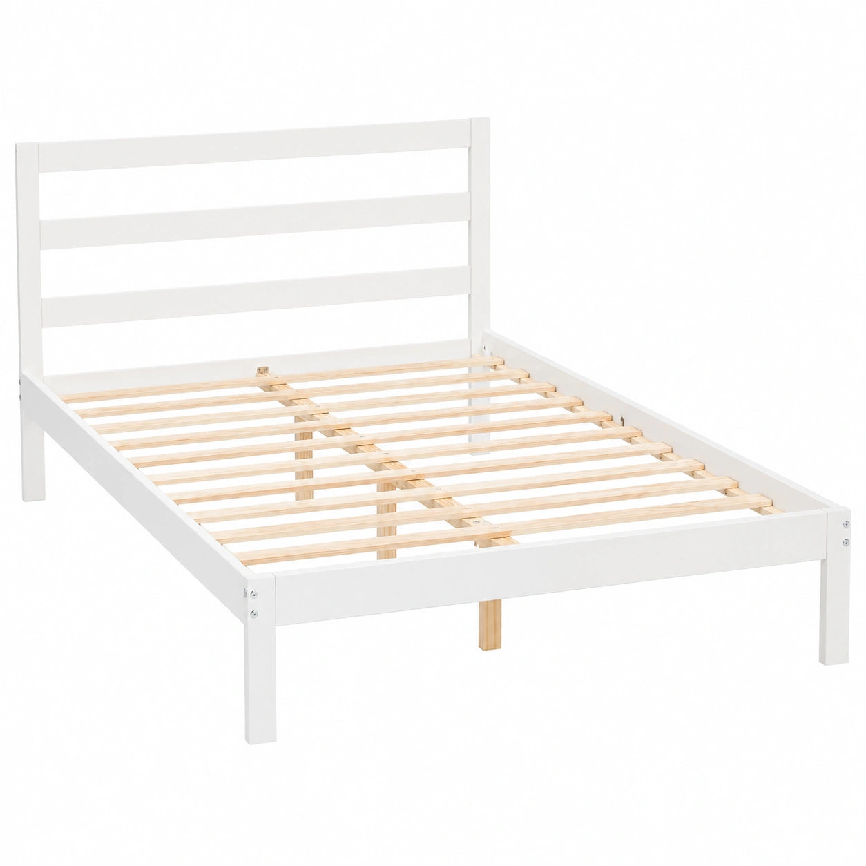 Lit, coloris blanc, pour la chambre