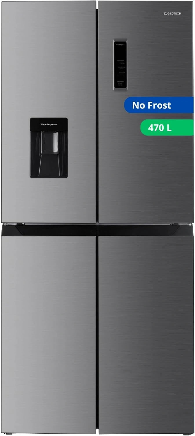 GEDTECH, Réfrigérateur, GMP470IXT, 470L, 301L, 169L, Argenté