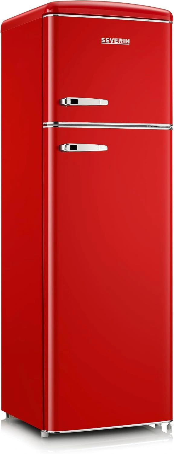 SEVERIN, Réfrigérateur, 246 L, Rouge