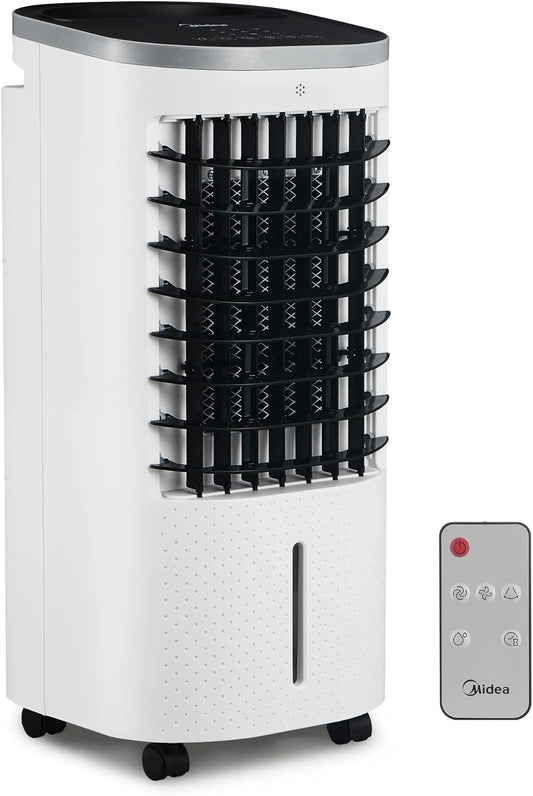 Midea, Rafraîchisseur d'air, 5L, 65W, Blanc