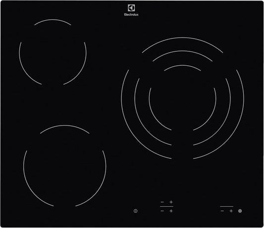 Electrolux, Plaque de cuisson, EHF6232IOK, commande tactile, Noir
