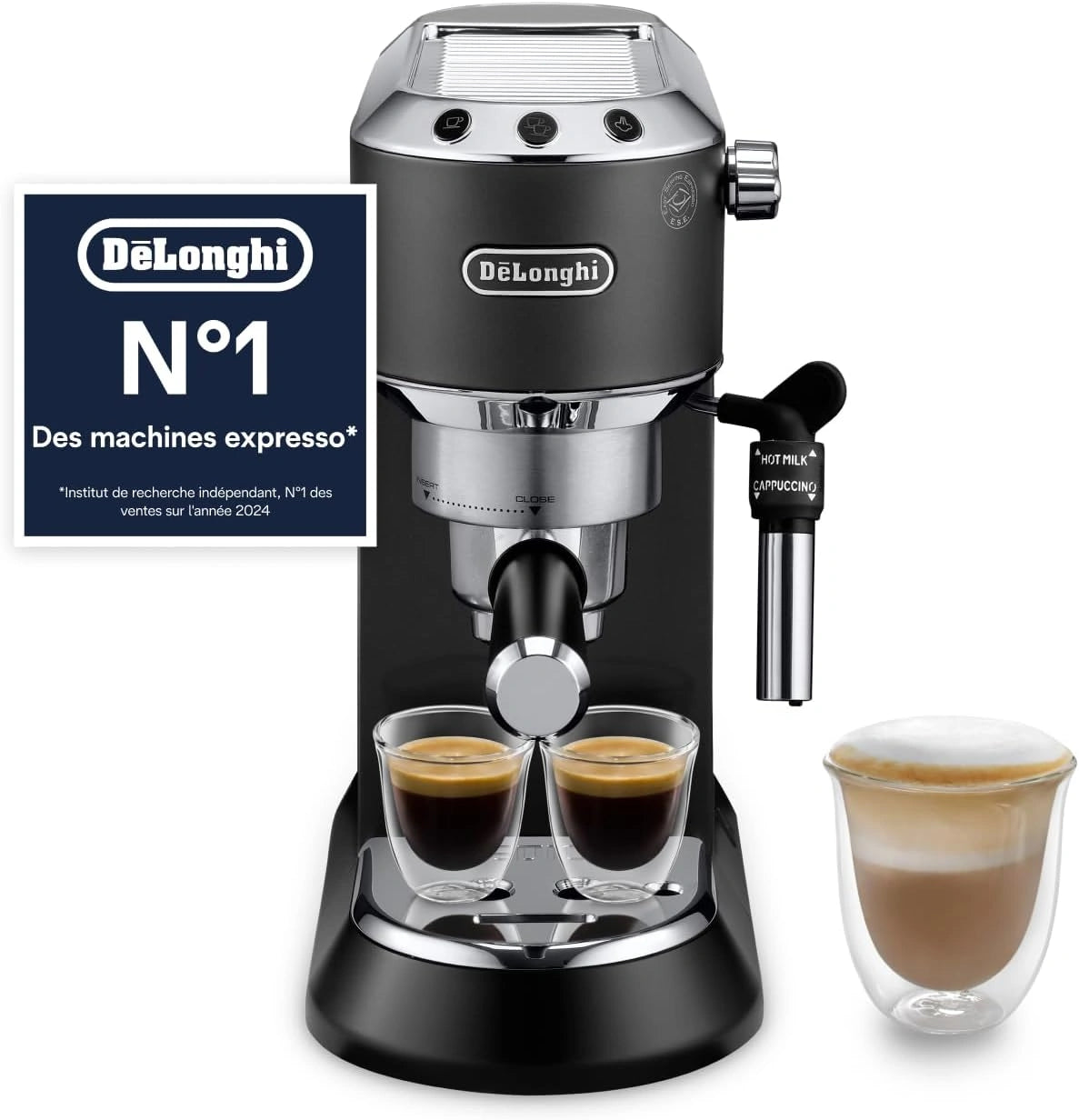 De'Longhi, Appareil électrique, EC685, format compact, Noir