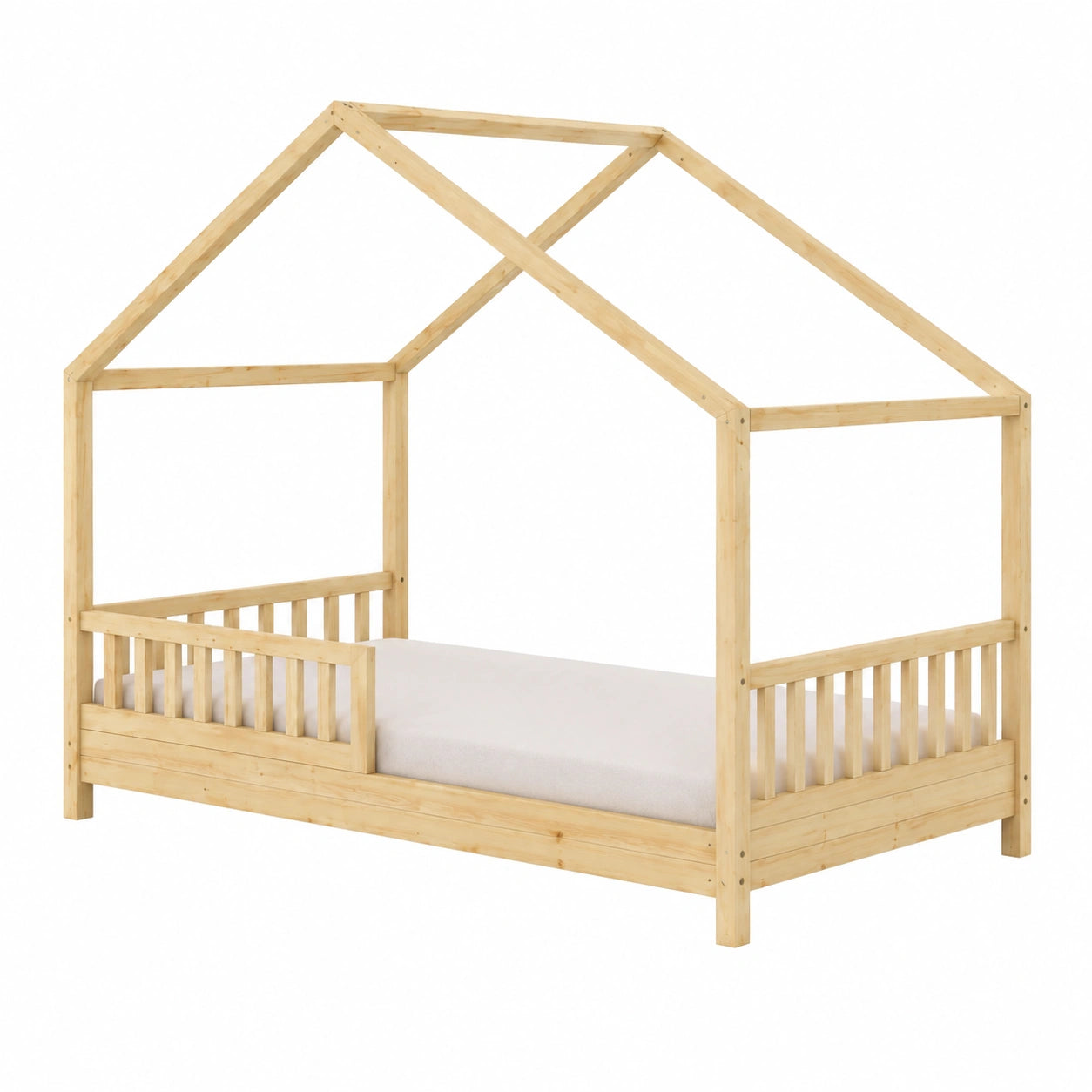 Lit cabane, 90 x 190 cm, pour la chambre d’enfant