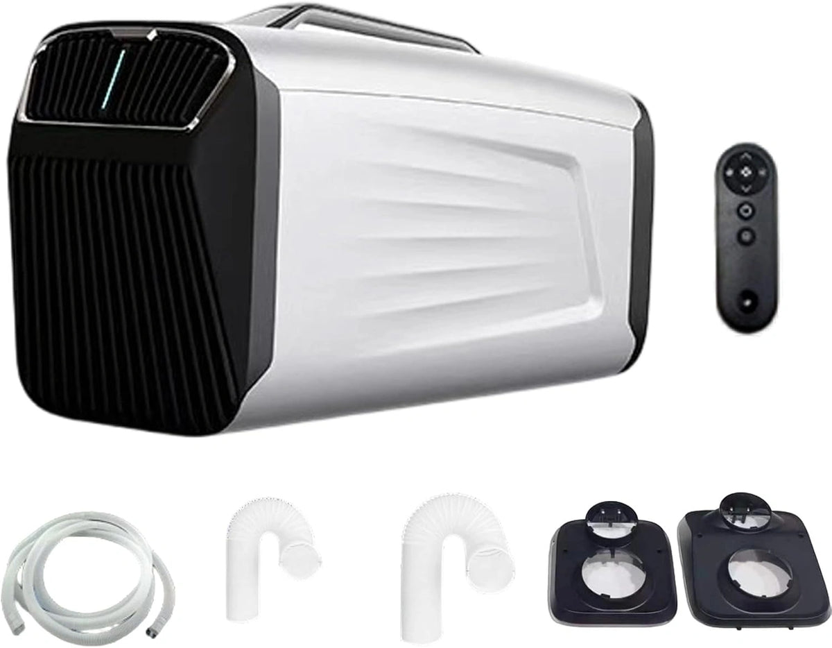 Btu, Climatiseur, 400 W, 220V, 5200 BTU, avec télécommande, commande tactile, déshumidification, Blanc
