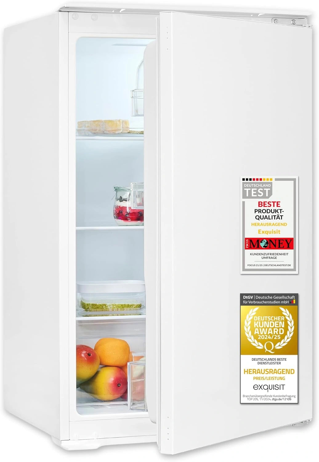 Exquisit, Réfrigérateur, EKS5131-V-040E, 129 l