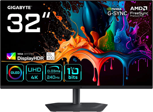 GIGABYTE, Écran, MO32U2