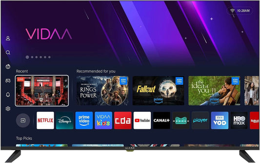 KIANO, Téléviseur, DVB-T2, Wi-Fi, connecté
