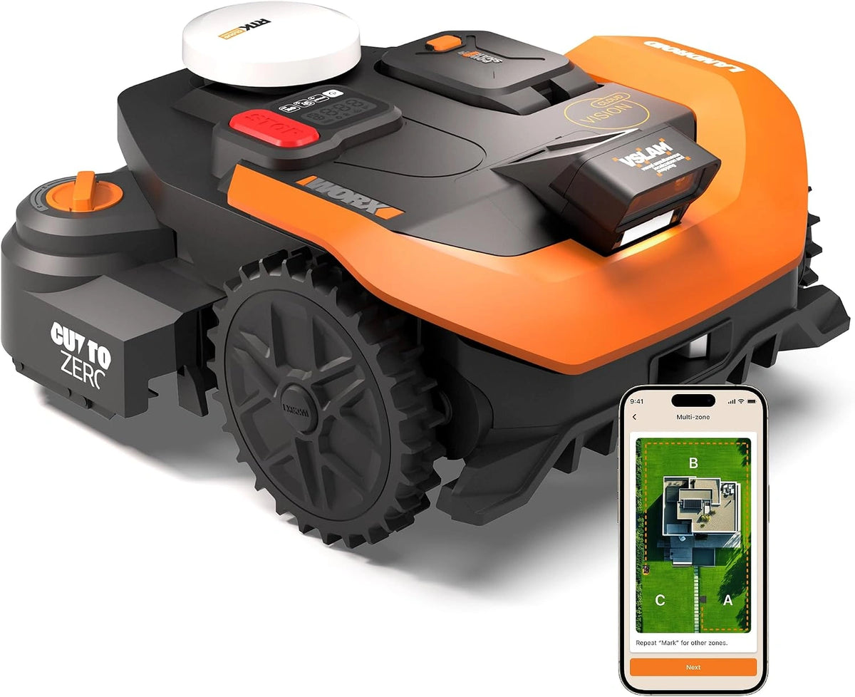 WORX, Robot tondeuse, 2WD