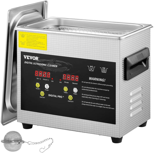 VEVOR, Chauffage électrique, 3 L, 200 W, 120 W, fonction chauffage, Argenté