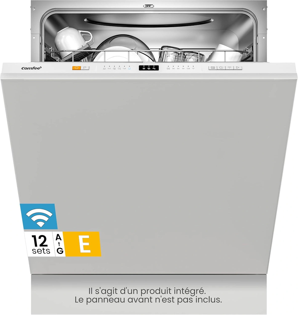 COMFEE', Lave-vaisselle, CDWPB1215PB-EU, Wi-Fi