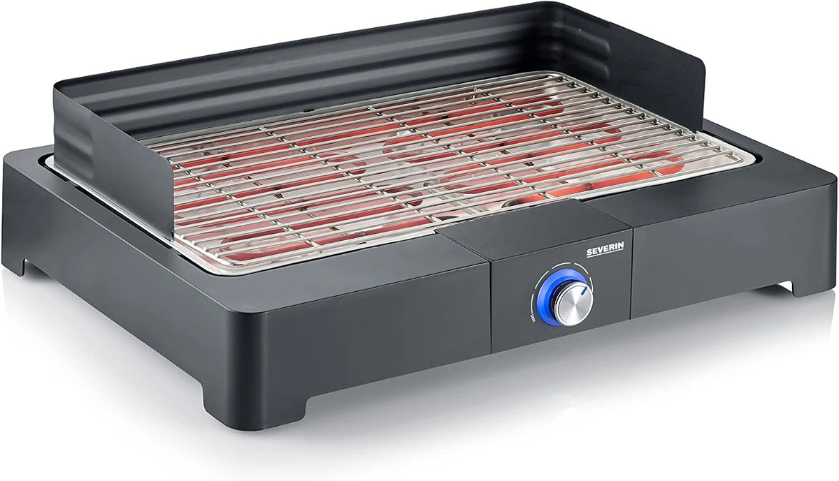 Severin, Gril électrique, 2200 W, Argenté
