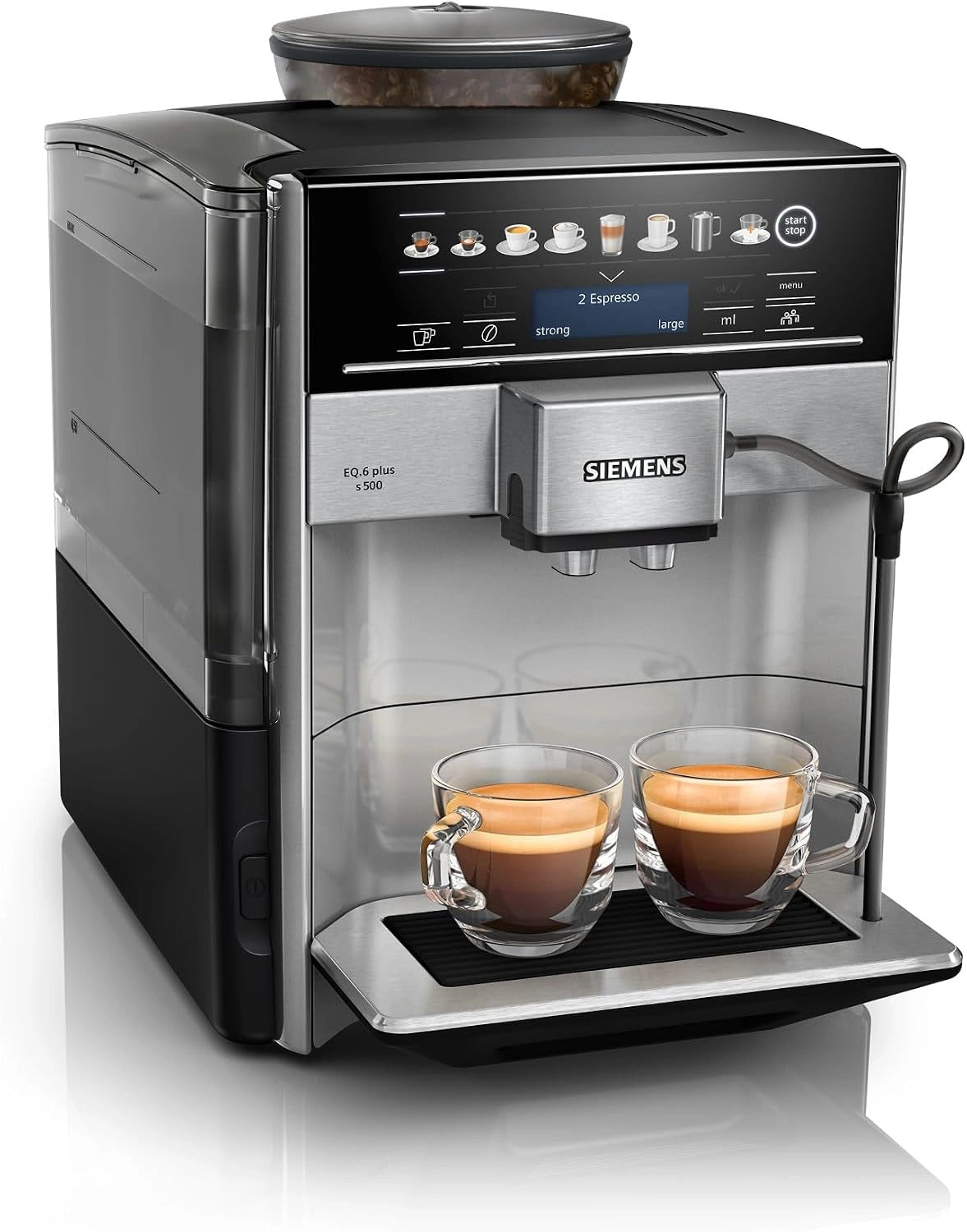 Siemens, Machine à café, EQ6, commande tactile, fonctionnement automatique