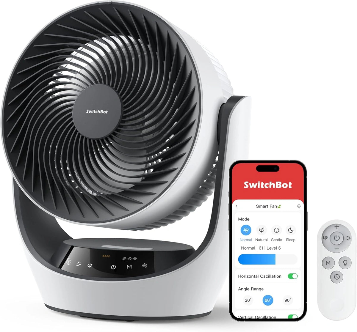 SwitchBot, Ventilateur, fonctionnement silencieux