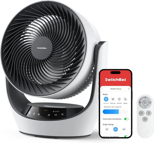 SwitchBot, Ventilateur, fonctionnement silencieux