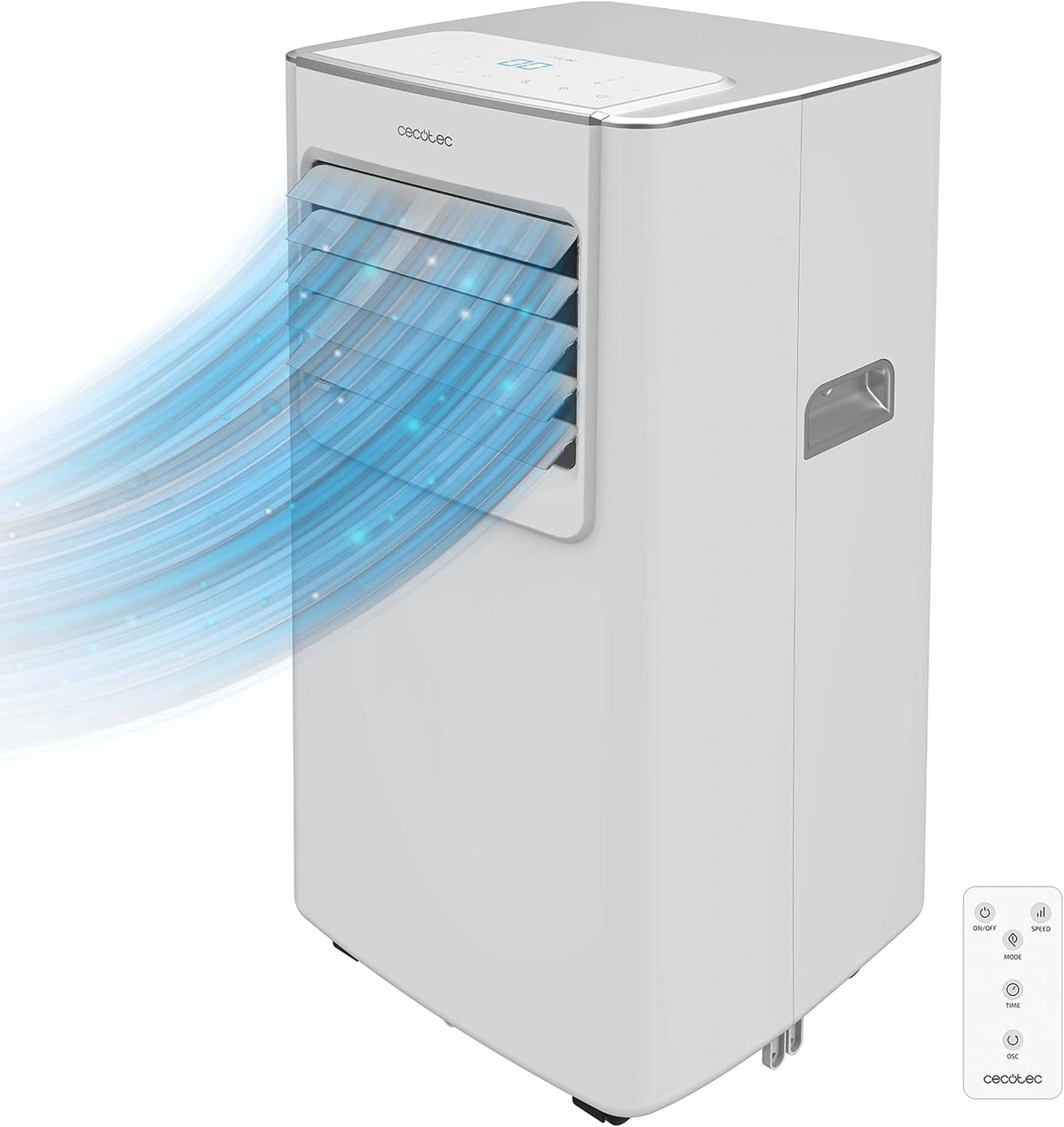 Cecotec, Climatiseur, 15-20, 7000 BTU, avec télécommande, format mobile