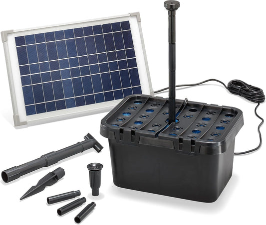 Esotec, Kit solaire photovoltaïque, 650 l, 2000 l, 12 W