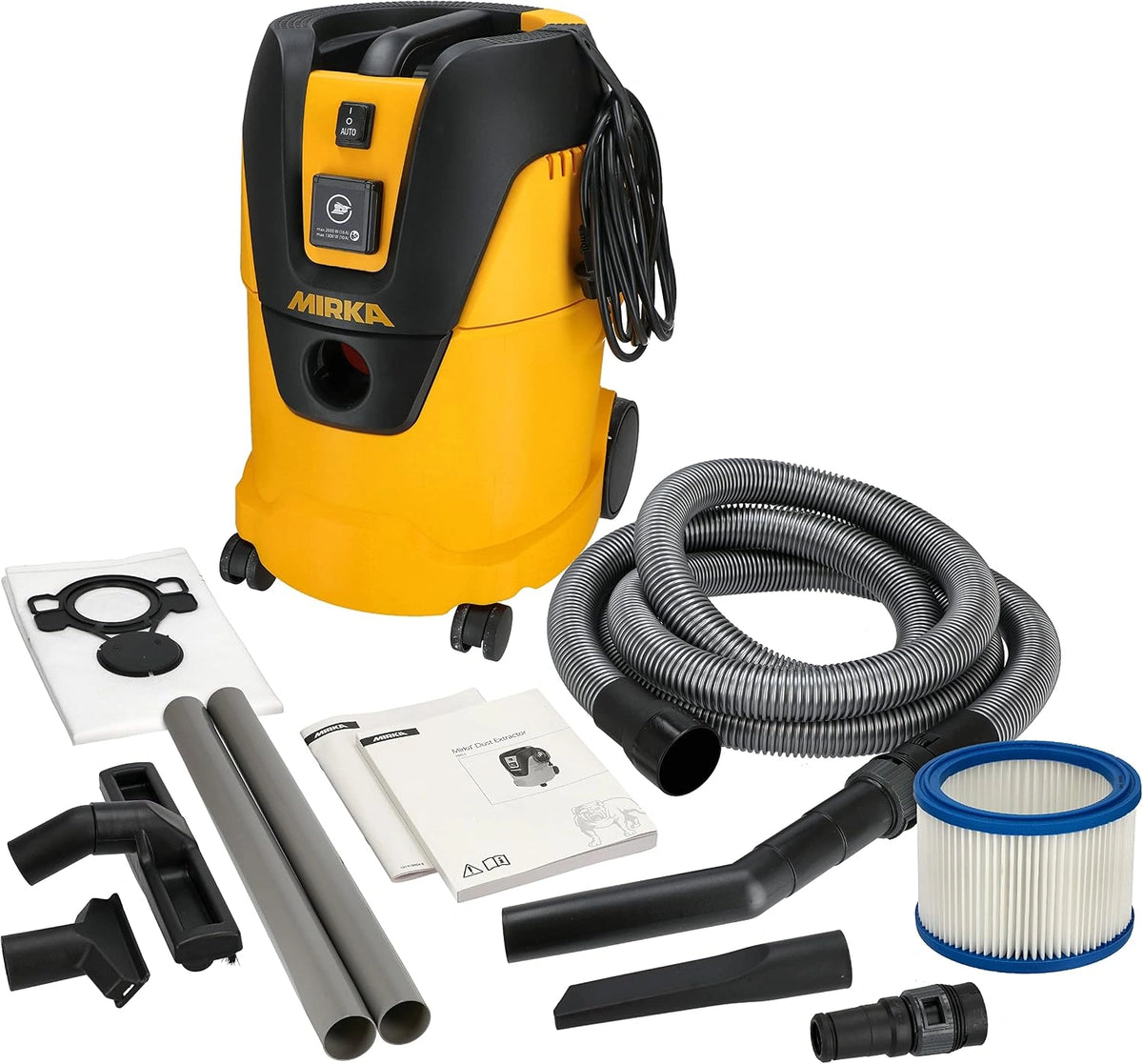 Mirka, Aspirateur, 25 litres, 1000 W