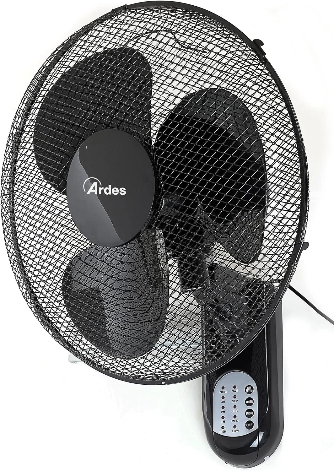 ARDES, Ventilateur, AR5W40R, avec télécommande, fonctionnement automatique, Noir