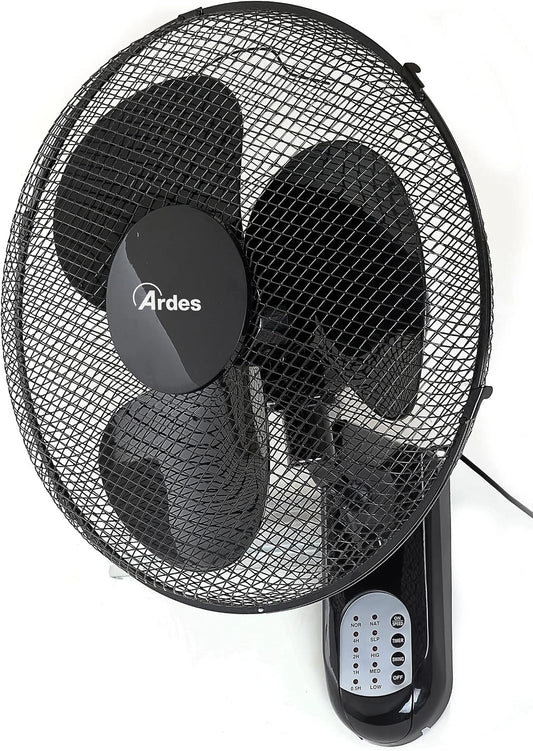 ARDES, Ventilateur, AR5W40R, avec télécommande, fonctionnement automatique, Noir